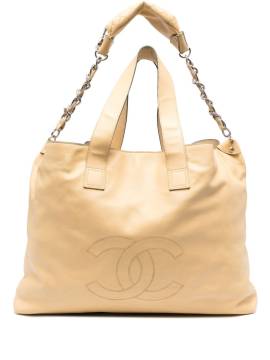 CHANEL Pre-Owned Großer Edgy Shopper - Gelb von CHANEL Pre-Owned