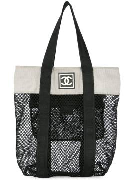 CHANEL Pre-Owned 'Sports Line' Shopper - Schwarz von CHANEL Pre-Owned