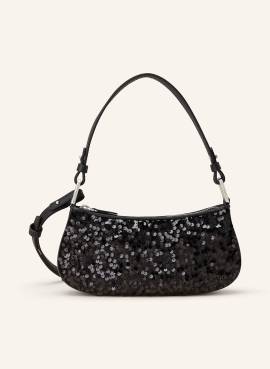 Coccinelle Handtasche Mit Pailletten schwarz von COCCINELLE