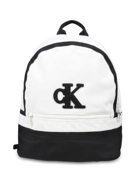 Calvin Klein Kids Rucksack mit Logo-Applikation - Weiß von Calvin Klein Kids