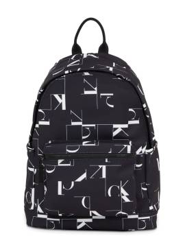 Calvin Klein Kids Rucksack mit Monogramm-Print - Schwarz von Calvin Klein Kids