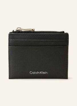 Calvin Klein Kartenetui Mit Münzfach schwarz von Calvin Klein