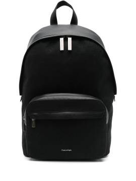 Calvin Klein Rucksack mit Monogramm-Print - Schwarz von Calvin Klein