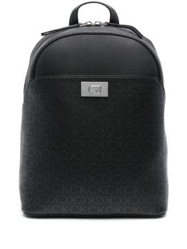 Calvin Klein Rucksack mit Monogrammmuster - Schwarz von Calvin Klein