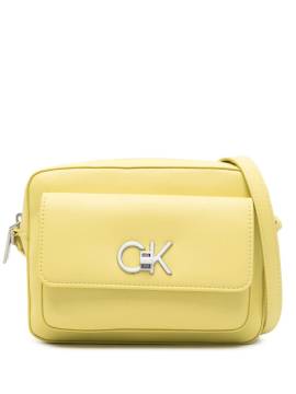 Calvin Klein Umhängetasche mit Logo-Schild - Gelb von Calvin Klein