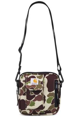 Carhartt WIP TASCHE ESSENTIALS in Camo Duck & Green - Brown. Size all. von Carhartt WIP