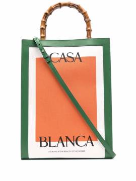 Casablanca Handtasche mit Logo - Orange von Casablanca