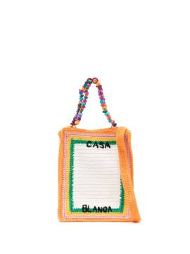 Casablanca Pebble crochet-knit bag - Orange von Casablanca