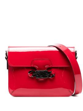 Casadei Mia Satchel-Tasche aus Lackleder - Rot von Casadei