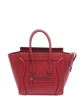 Céline Pre-Owned 1990-2023 micro Luggage Tote Handtasche - Rot von Céline Pre-Owned