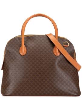 Céline Pre-Owned 1993 Macadam Dome Satchel-Tasche - Braun von Céline Pre-Owned