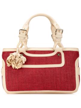 Céline Pre-Owned 2000-2022 Raffia Boogie Handtasche - Weiß von Céline Pre-Owned