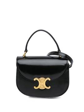 Céline Pre-Owned 2000-2023 mini Shiny Besace Clea Satchel-Tasche - Schwarz von Céline Pre-Owned