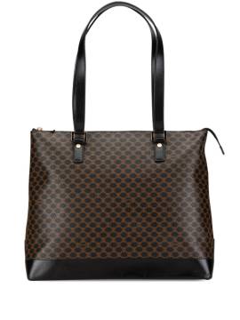 Céline Pre-Owned 2000 Macadam Coated Canvas Tote Bag - Schwarz von Céline Pre-Owned