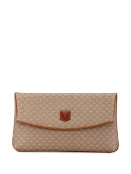 Céline Pre-Owned 2006 Macadam Clutch aus beschichtetem Canvas - Braun von Céline Pre-Owned