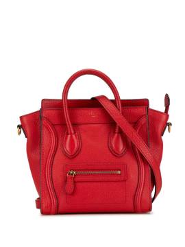 Céline Pre-Owned 2012-2018 nano Luggage Tote Satchel-Tasche aus Leder - Rot von Céline Pre-Owned