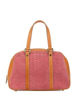 Céline Pre-Owned 2012 C Macadam Handtasche aus Wildleder - Rosa von Céline Pre-Owned