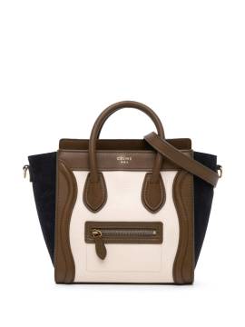 Céline Pre-Owned 2013 nano Luggage Tote Satchel-Tasche - Braun von Céline Pre-Owned