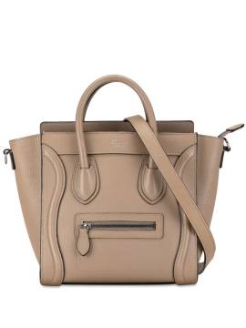 Céline Pre-Owned 2014 Nano Luggage Tote Satchel-Tasche - Braun von Céline Pre-Owned