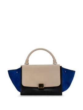 Céline Pre-Owned 2014 kleine Tricolor Trapeze Satchel-Tasche - Braun von Céline Pre-Owned