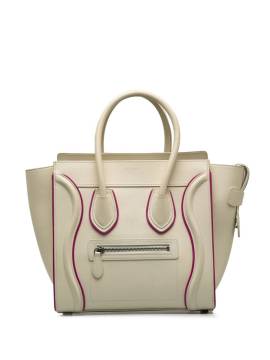 Céline Pre-Owned 2016 Micro Luggage Handtasche - Weiß von Céline Pre-Owned