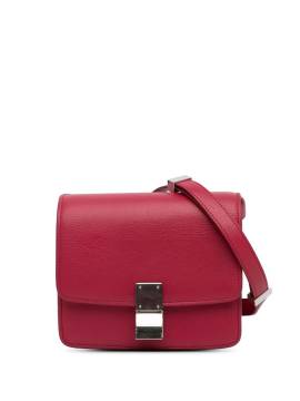Céline Pre-Owned 2017 Pre-Owned Celine Small Classic Box Crossbody Bag - Rot von Céline Pre-Owned