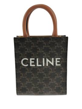 Céline Pre-Owned 2020-2023 mini Triomphe Vertical Cabas Satchel-Tasche - Braun von Céline Pre-Owned