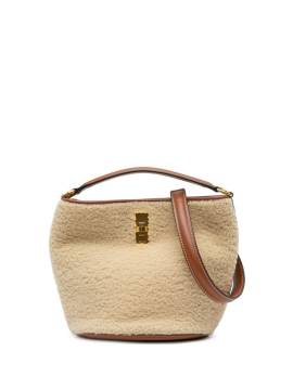 Céline Pre-Owned 2021 Shearling Beuteltasche 16cm - Braun von Céline Pre-Owned