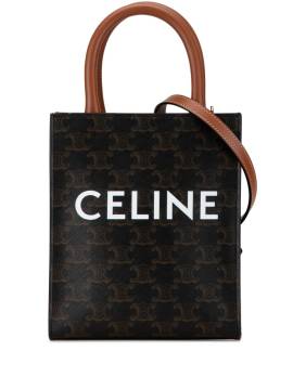 Céline Pre-Owned 2022 mini Triomphe Vertical Cabas Satchel-Tasche - Braun von Céline Pre-Owned