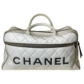 Chanel Boston Leder Bowlingtasche von Chanel