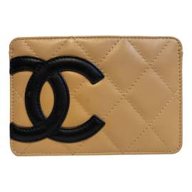 Chanel Cambon Leder Kartenhalter von Chanel