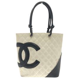 Chanel Cambon Leder Shopper von Chanel