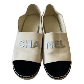 Chanel Samt Espadrilles von Chanel