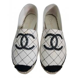 Chanel Segeltuch Espadrilles von Chanel