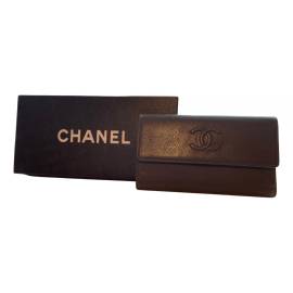 Chanel Timeless/Classique Leder Portemonnaie von Chanel
