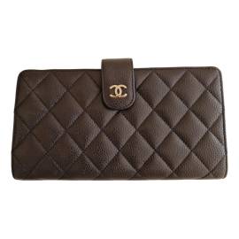 Chanel Timeless/Classique Leder Portemonnaie von Chanel