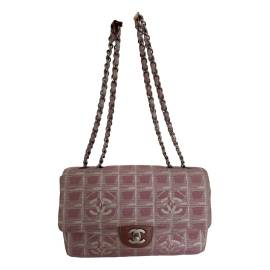 Chanel Timeless/Classique Samt Handtaschen von Chanel