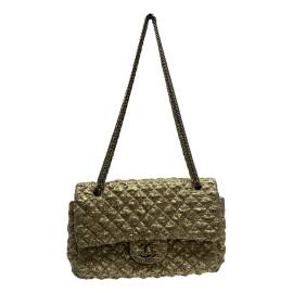 Chanel Timeless/Classique Segeltuch Handtaschen von Chanel