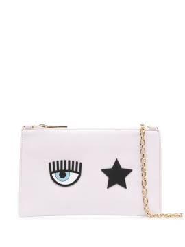 Chiara Ferragni Eyelike Clutch - Rosa von Chiara Ferragni