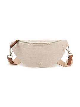 Chloé Kids Schultertasche mit Logo - Nude von Chloé Kids