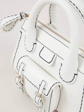 Chloé - Handtasche 'Edith Mini Bag' White von Chloé