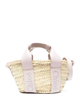 Chloé Kleine Chloé Sense Handtasche - Nude von Chloé