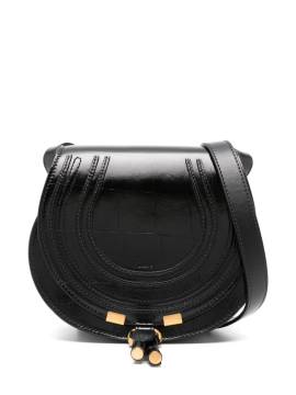 Chloé Kleine Marcie Saddle Schultertasche - Schwarz von Chloé