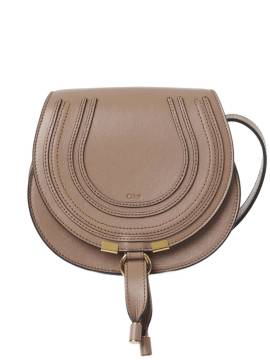 Chloé Kleine Marcie Schultertasche - Nude von Chloé