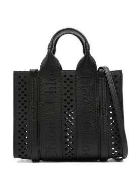 Chloé Kleine Woody Handtasche - Schwarz von Chloé