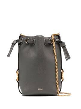 Chloé Micro Marcie Tasche - Grau von Chloé