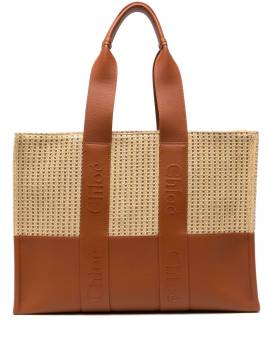 Chloé Mittelgroße Woody Tote Bag - Nude von Chloé