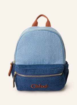 Chloé Rucksack blau von Chloé