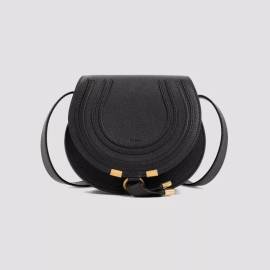 Chloé Shopper - Black Marcie Small Saddle Bag - Gr. unisize - in Schwarz - für Damen von Chloé