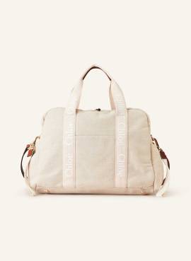 Chloé Wickeltasche Mit Pouch weiss von Chloé